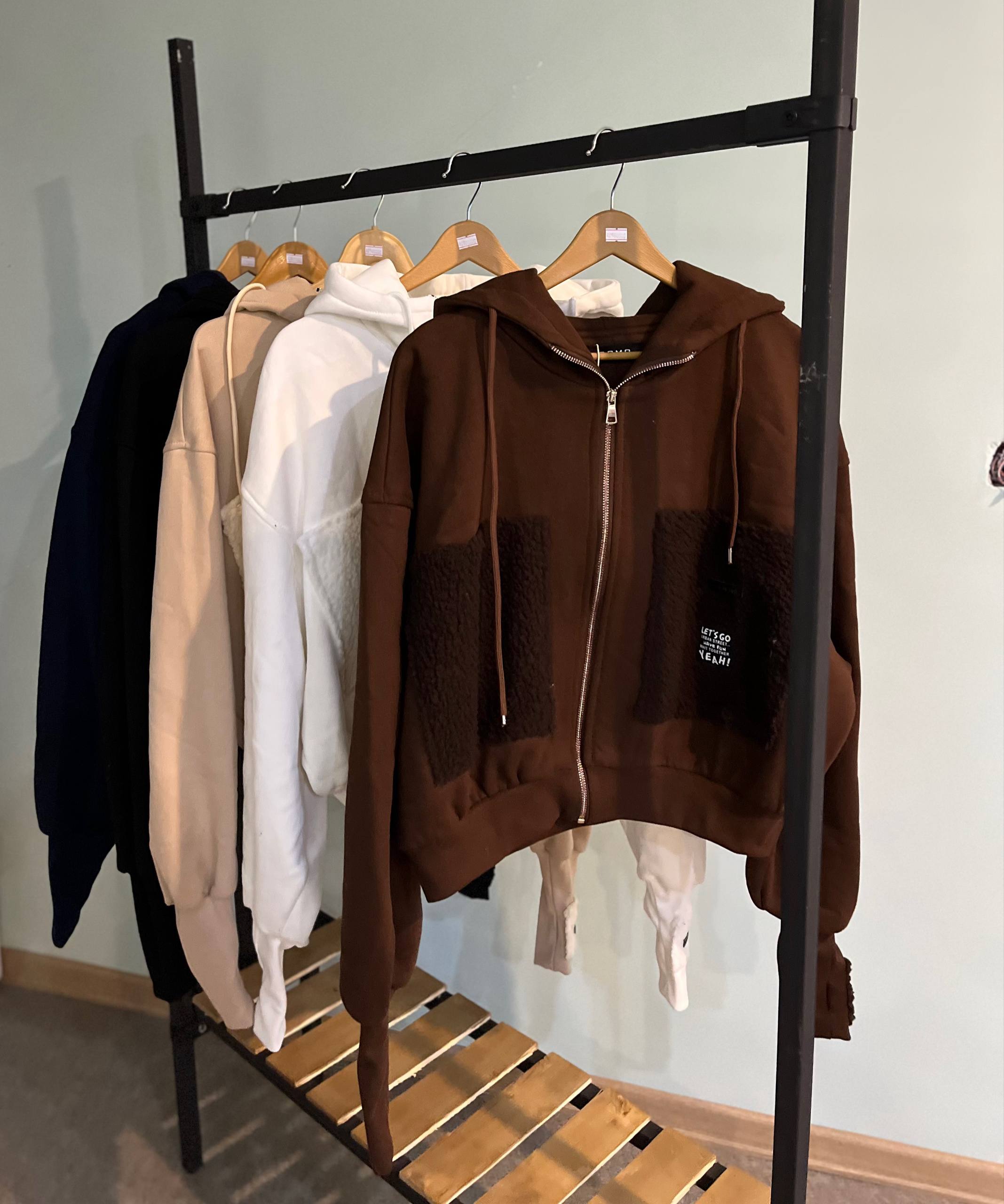 سوییشرت ترک سوییشرت جلو زیپ سوییشرت تدی