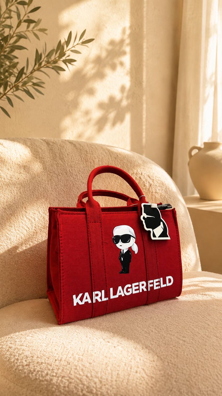 کیف زنانه KARL LAGERFELD جنس برزنت